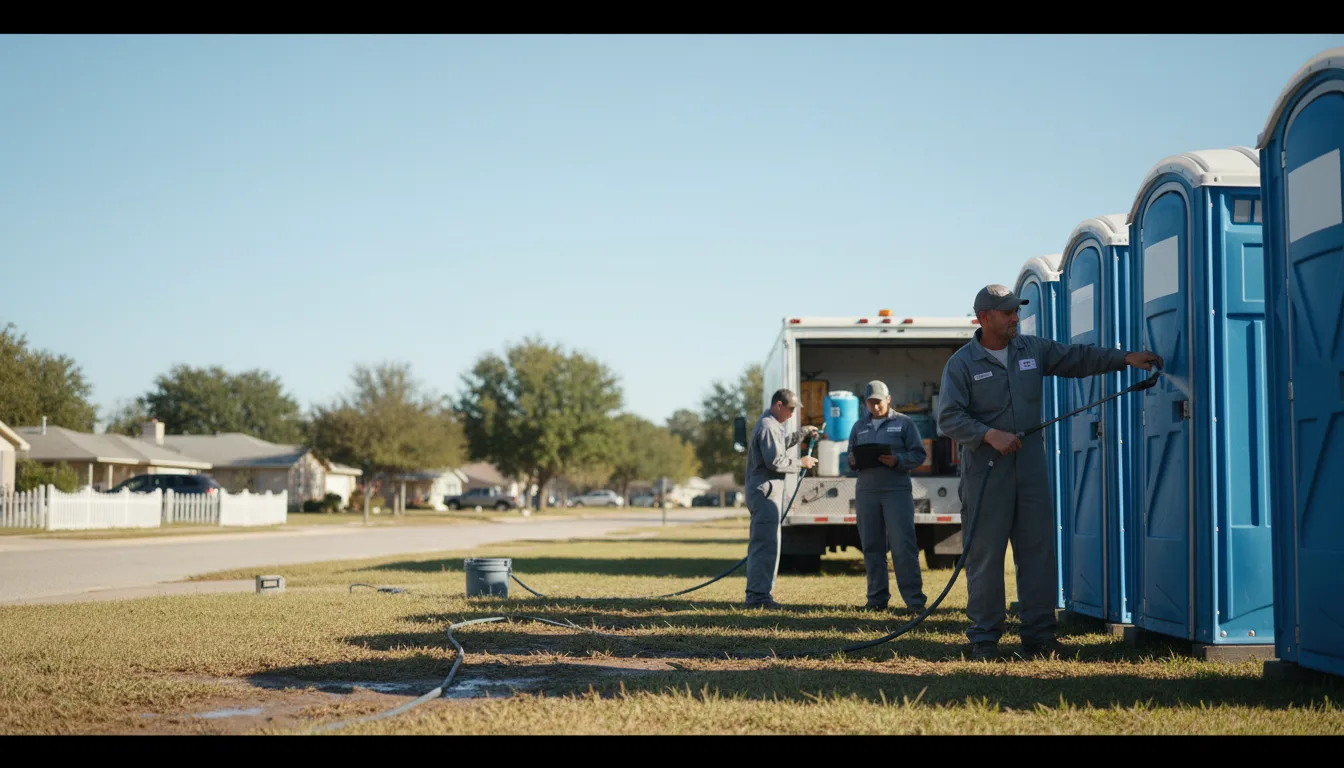 Long-Term Portable Toilet Rental in Mineral Springs, NC near me